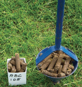 Soil sampling for agri lime requirements